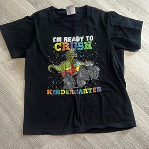 I am ready to crush kindergarten t-shirt 100% cotton